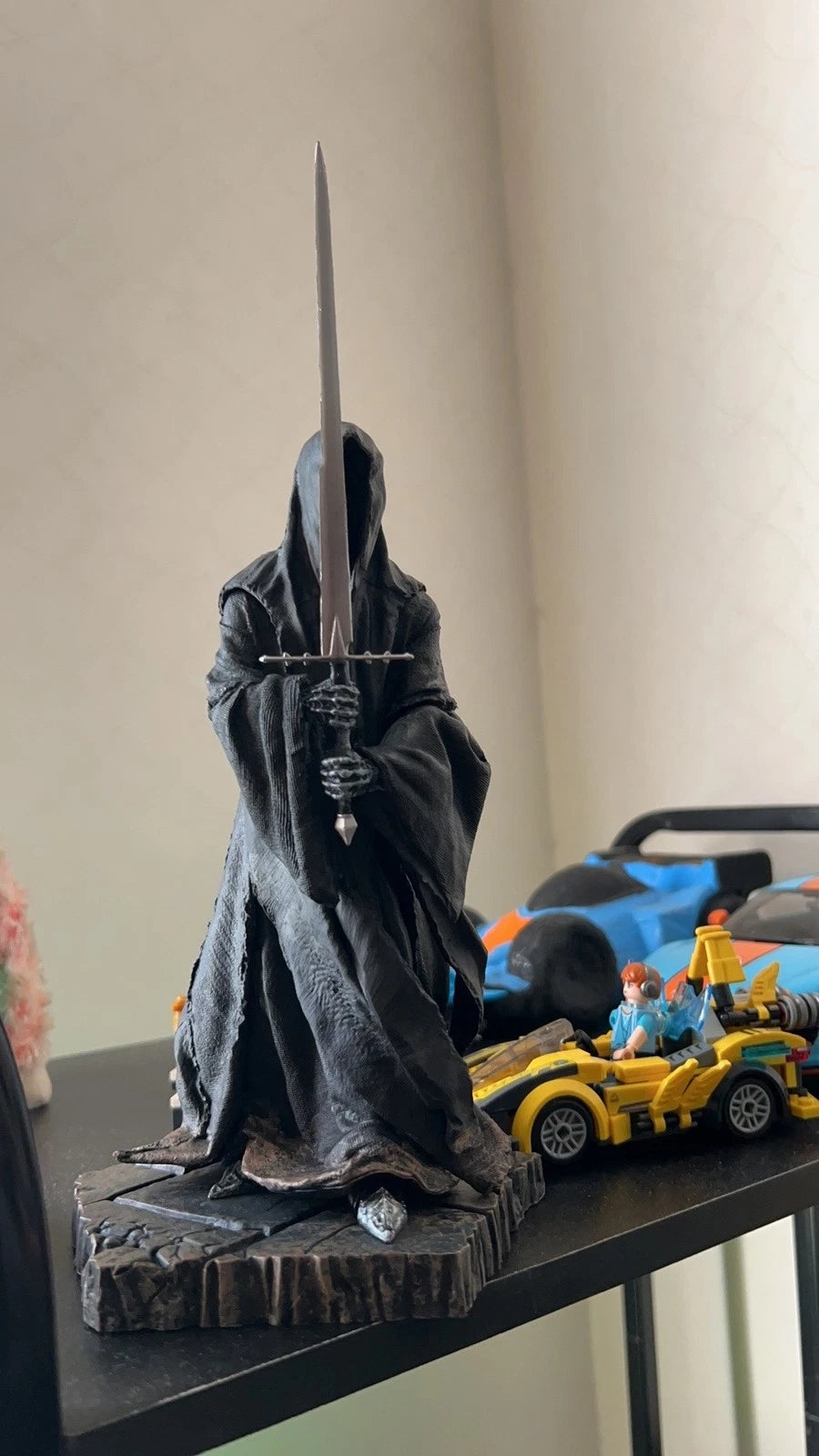 Movie Lord of The Rings Nazgul Ringwraith 1/6 PVC Action Figure Toy Mordor Model 07FC0E-D4 - KOEEK