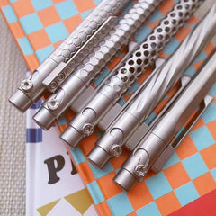 Five Styles All TC4 Titanium Alloy Business Signature outdoor Tool Gift Gel Pen 07FC0E-D4 - KOEEK