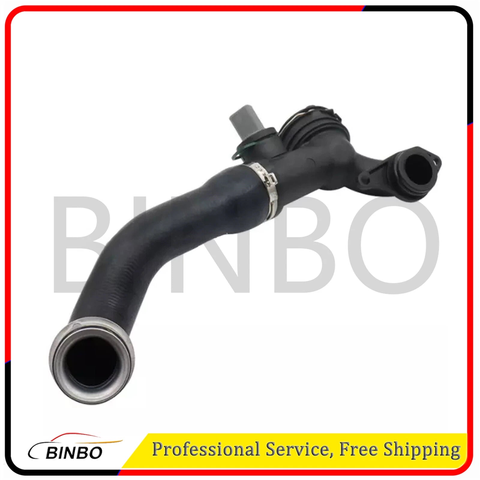 Engine Left Radiator Cooling Hose Pipe for Porsche Panamera 970/3.0T 97010623101 07FC0E-D4 - KOEEK