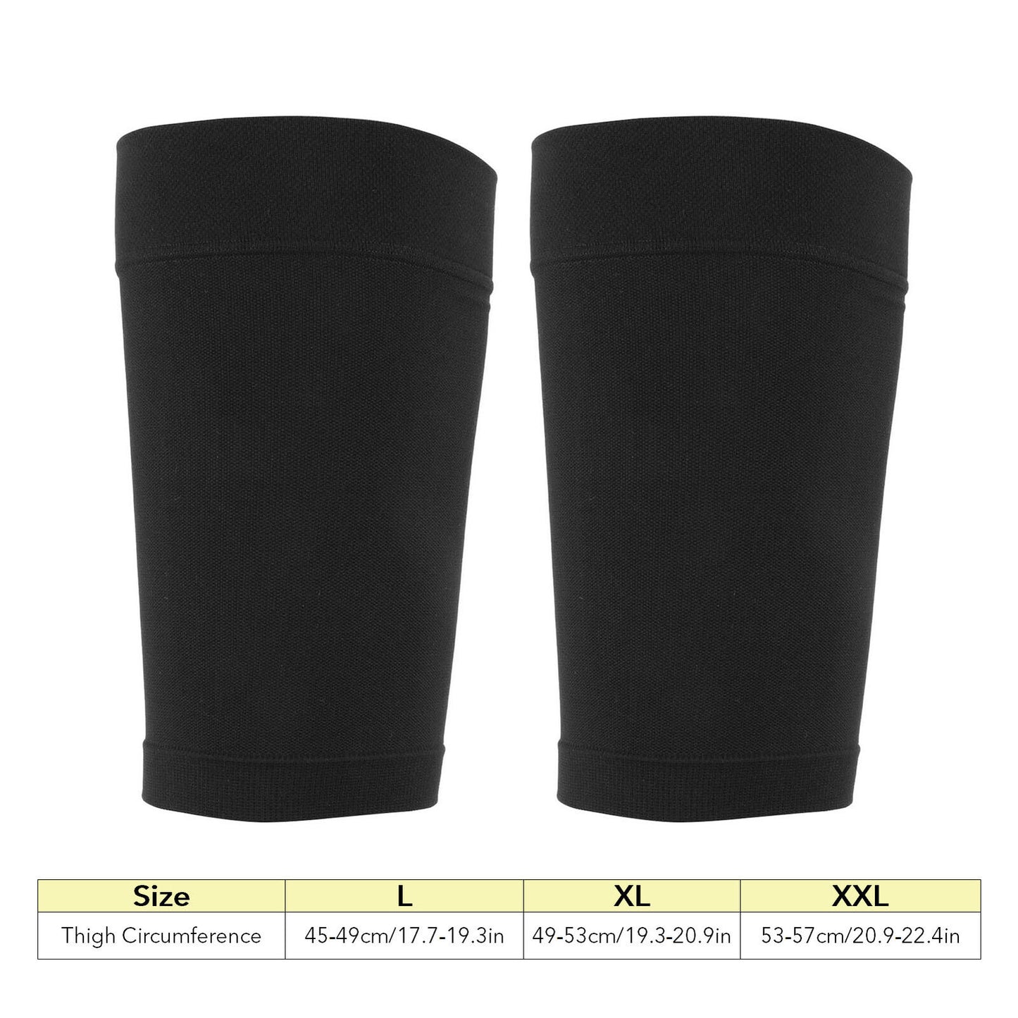 new Thigh Compression Sleeves Accurate Support Reduce Swelling Thigh Brace Wrap ABE koeek - KOEEK