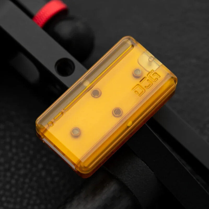 EDC Titanium Alloy Push Slider Mechanical Intensive Decompression Toys Tools 07FC0E-D4 - KOEEK