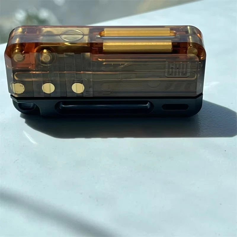 Bullet Loading Push EDC Fidget Slider Plastic Fidget Toy Mechanical Magnetic Toy 07FC0E-D4 - KOEEK