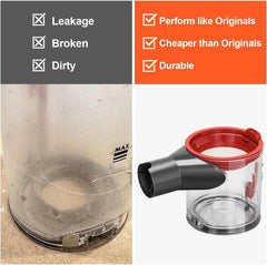 Vacuum cleaner dust container replacement parts, dust container replacement 07FC0E-D4 - KOEEK