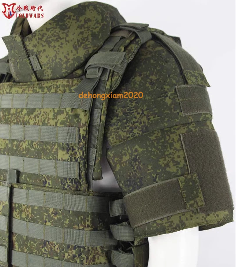 EMR Russian Tactical Vest Protection kit Shoulder Neck Protection for 6B VEST 07FC0E-D4 - KOEEK