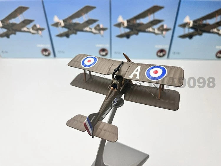 1/72 Scale WWI UK Air Force SE.5A Aircraft Metal + Plastic Model 07FC0E-D4 - KOEEK