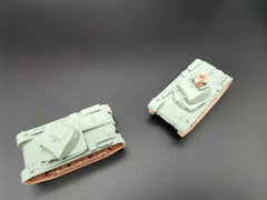3D Printing 1/72 German German No.2 A tank Model Unpainted 07FC0E-D4 - KOEEK