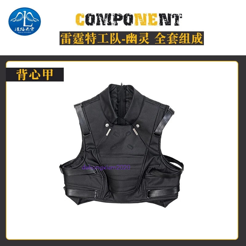 Thunderbolts Ghost John Morley Costume Women Jumpsuits Vest Prop Outfit Cosplay 07FC0E-D4 - KOEEK