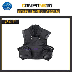 Thunderbolts Ghost John Morley Costume Women Jumpsuits Vest Prop Outfit Cosplay 07FC0E-D4 - KOEEK