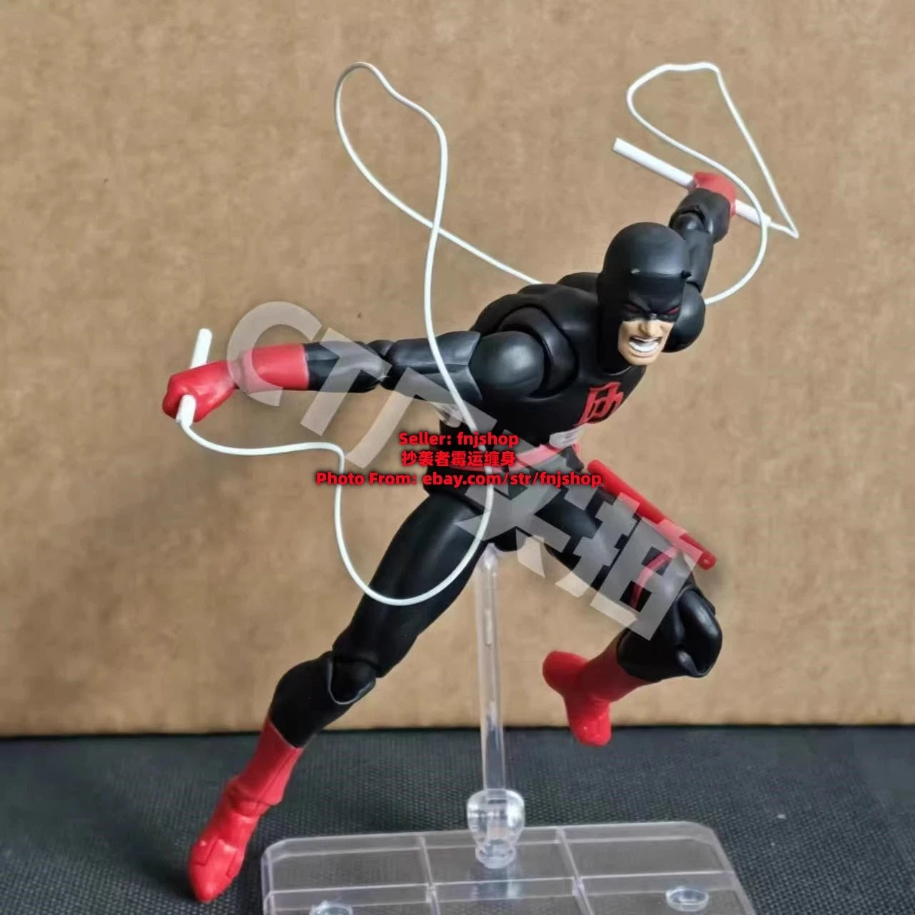CT Toys No.999 Shadowland Daredevil Comic Ver. Black Suit Action Figure US STOCK CT_TOYS - KOEEK