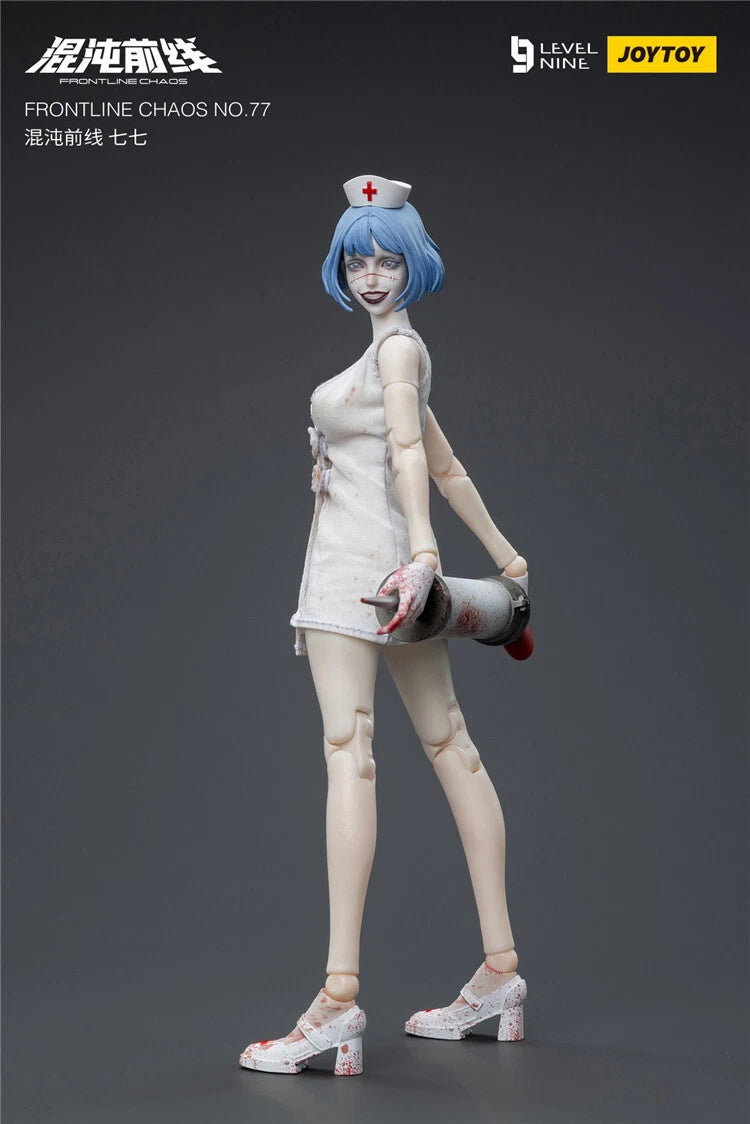 JOYTOY LEVEL9 NO.77 Frontline Chaos Nurse 1/12 Action Figure 6in Model Toy JOYTOY - KOEEK
