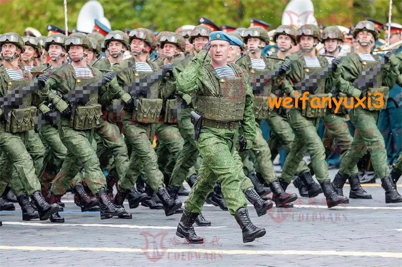 Replica Russian 6B46 EMR Armor Tactical Vest Molle Plate W/ AK Pouches Set Suit 07FC0E-D4 - KOEEK