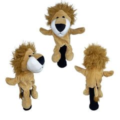 Soft Plush Animal Lion Golf Head Cover Fit Driver Club Head Protective Covers 07FC0E-D4 - KOEEK