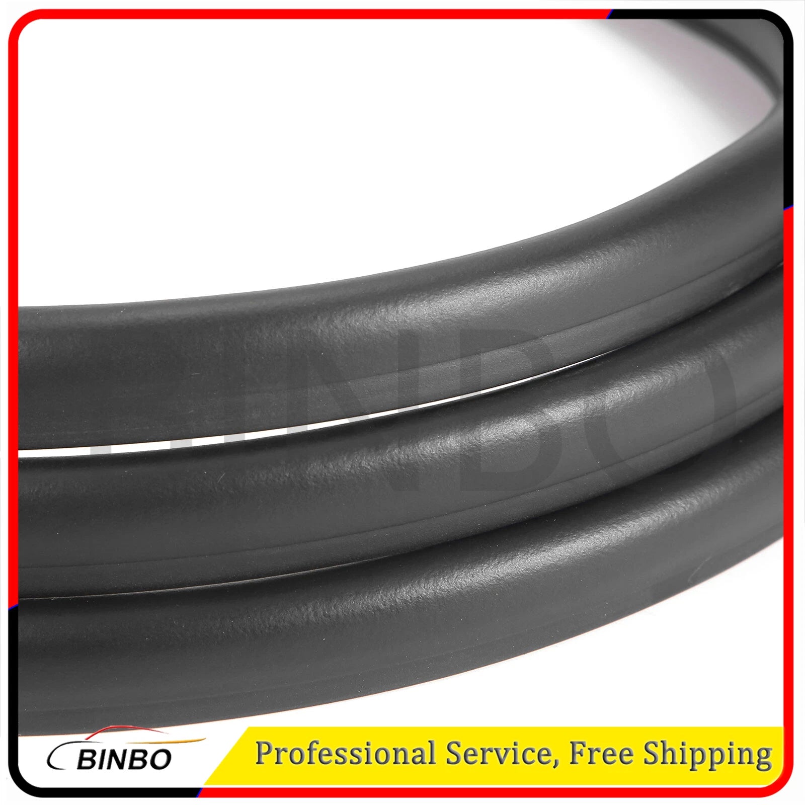 For BMW E46 325i 330i 328i 323i Rear Left Door Weatherstrip Seal 51348194697 07FC0E-D4 - KOEEK