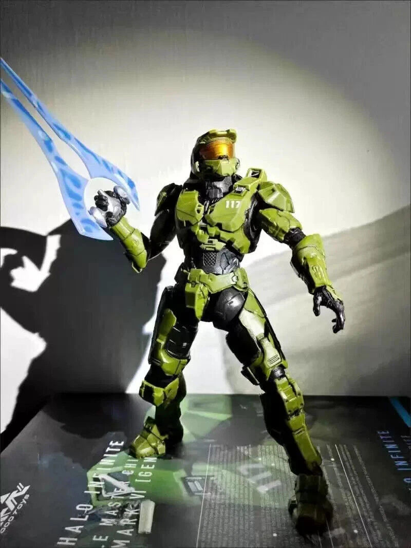 Halo Infinite Master Chief Mjolnir Mark VI Action Figures Model Kit Toys Boxed 07FC0E-D4 - KOEEK
