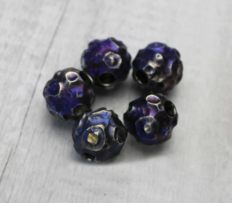 EDC TC4 Titanium Carved Meteorite Lanyard Pendant Bead Key Parachute RopeDIYBead 07FC0E-D4 - KOEEK