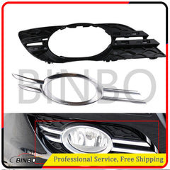 Front Fog Light Grill Chrome Trim Cover RH For Mercedes-Benz E-CLASS W211 07-09 07FC0E-D4 - KOEEK