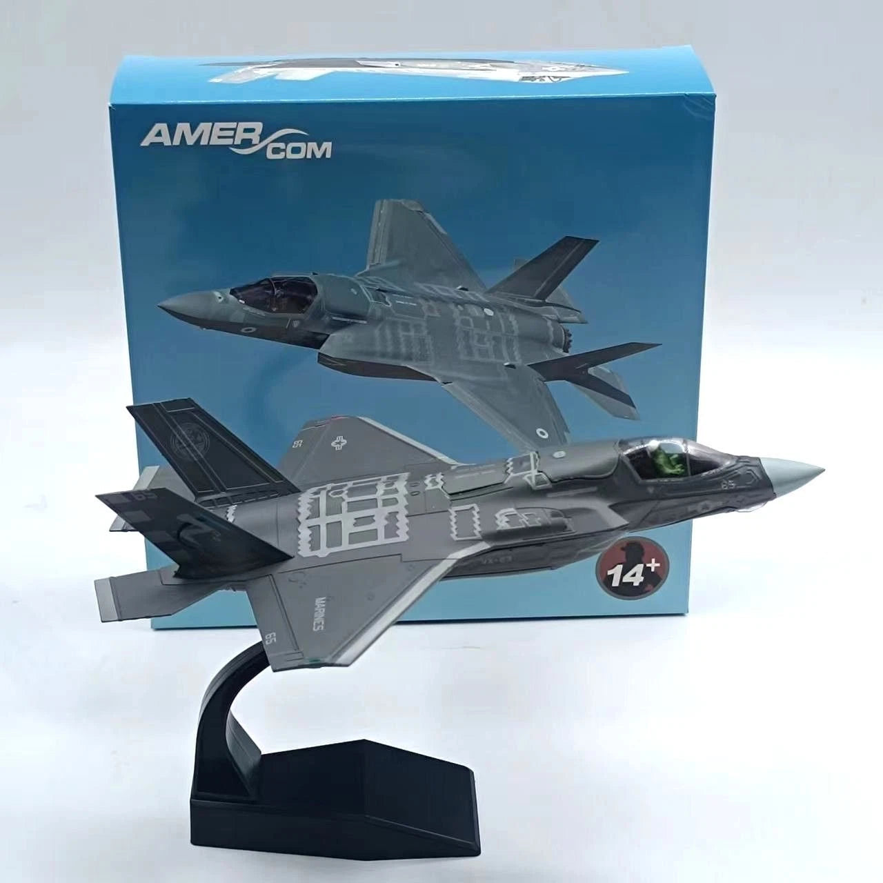 1:72 Diecast Military Model Royal Air Force F-35B Lightning II Fighter Aircraft 07FC0E-D4 - KOEEK