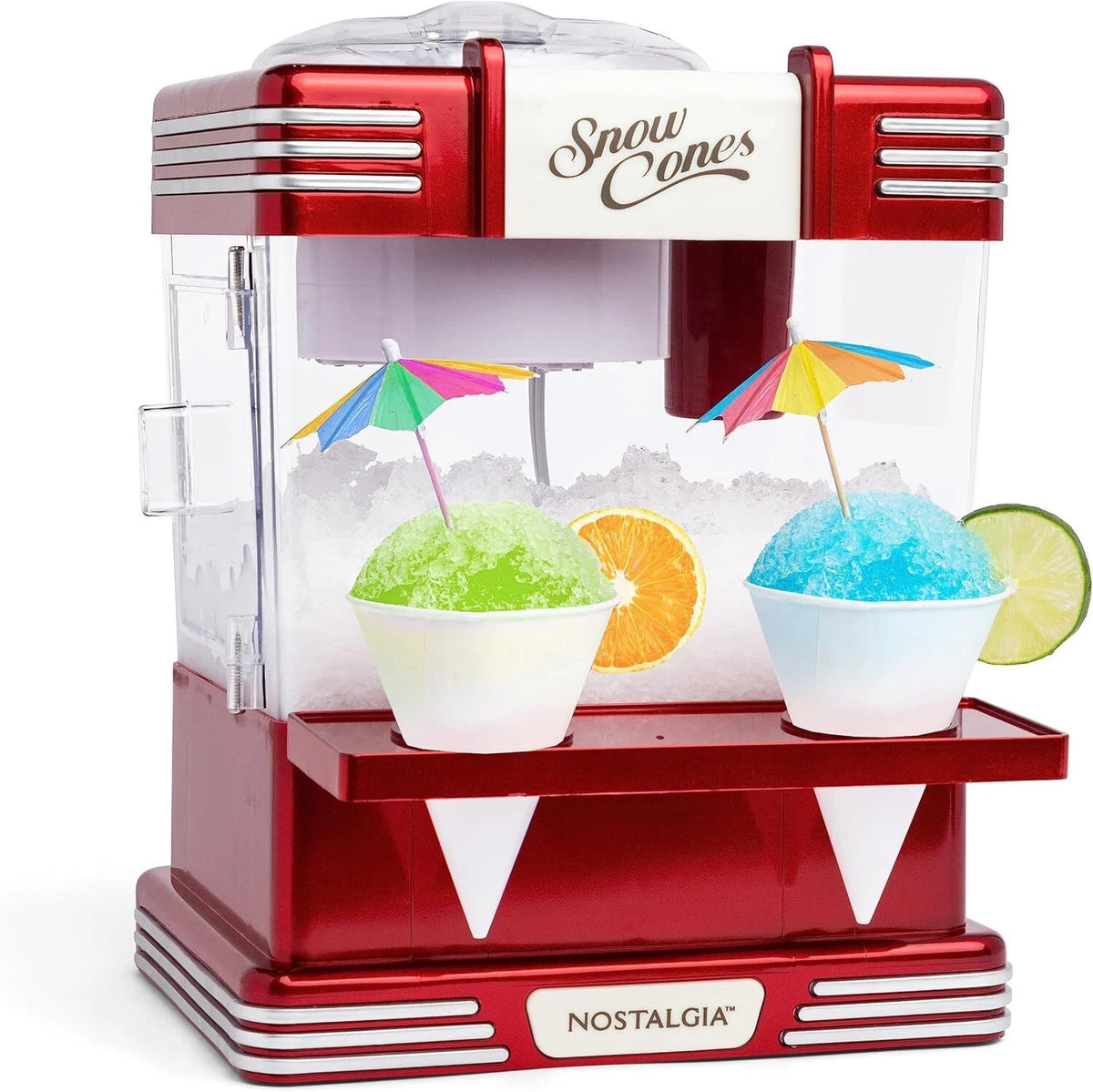 Shaved Ice Machine -Vintage style tabletop shaved ice machine for iced desserts 07FC0E-D4 - KOEEK