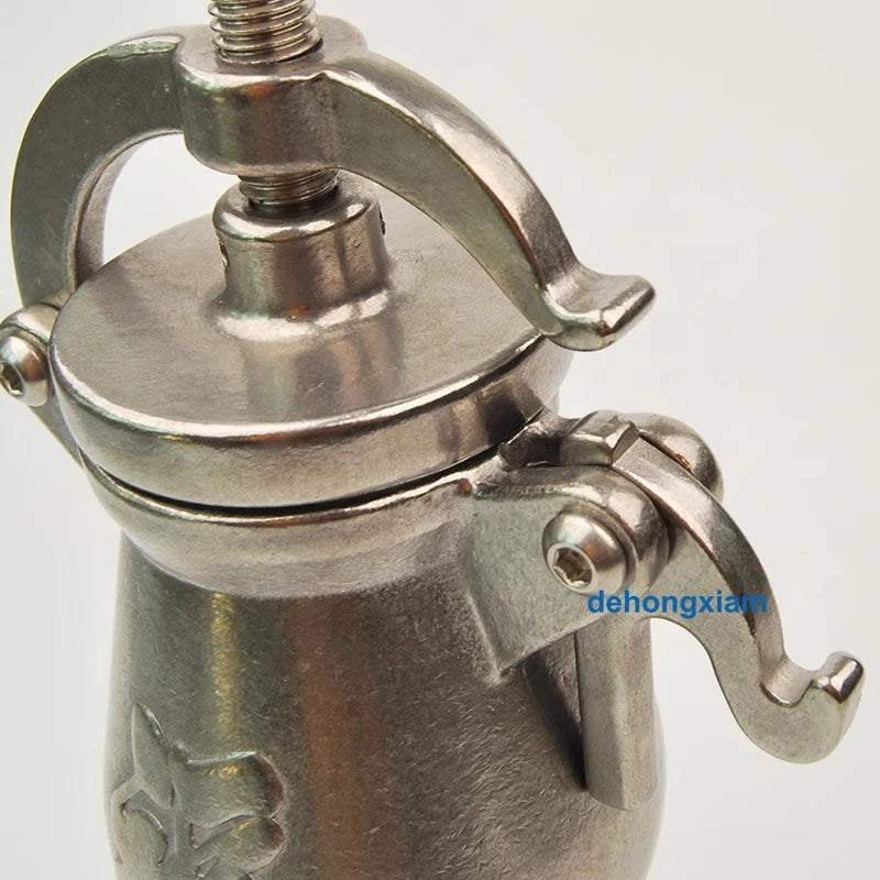 360ML Stainless Steel Popcorn Machine Hand Cannon Food Amplifier Decoration 07FC0E-D4 - KOEEK