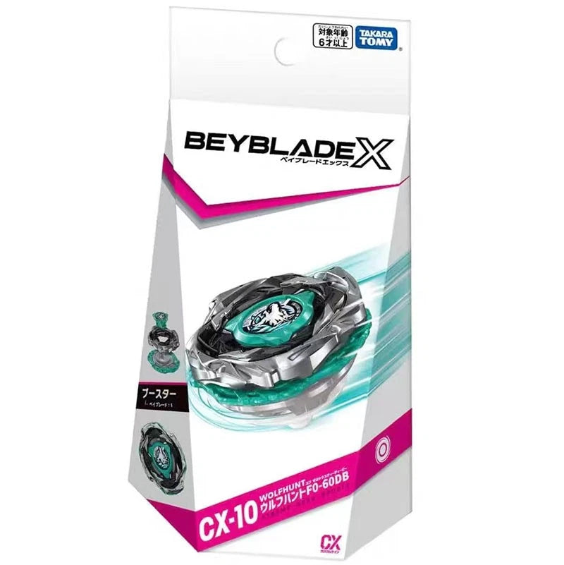 Tomy Takara Wolf Hunt F0-60DB Beyblade X Burst Booster CX10 Starter Official TAKARA - KOEEK