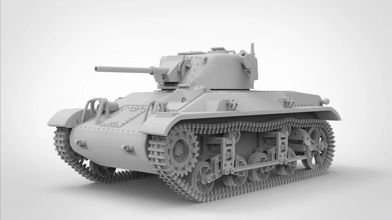 3D Printing 1/72 American M22 airborne light tank Unpainted 07FC0E-D4 - KOEEK