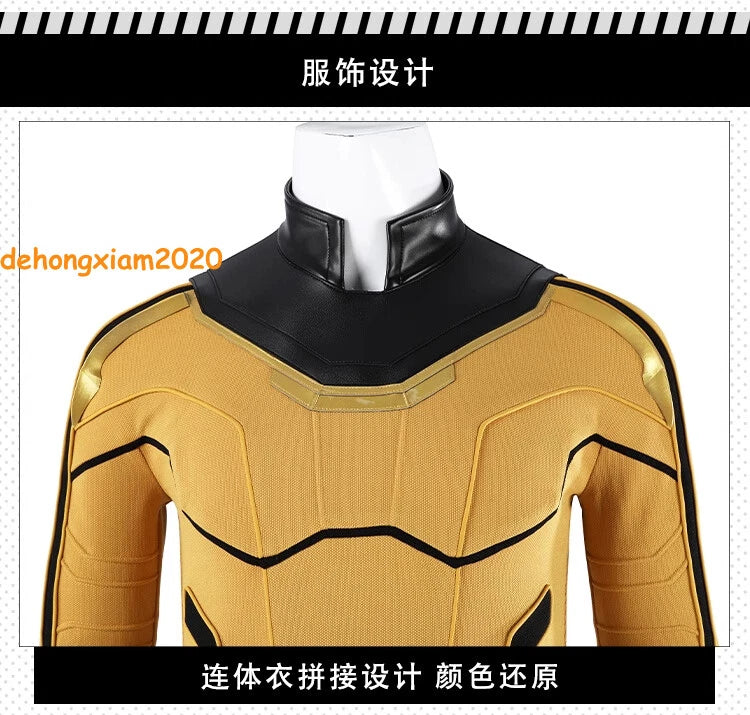 Thunderbolts Sentry Jumpsuit Cloak Bodysuit Halloween Cosplay Men's Clothing Set 07FC0E-D4 - KOEEK