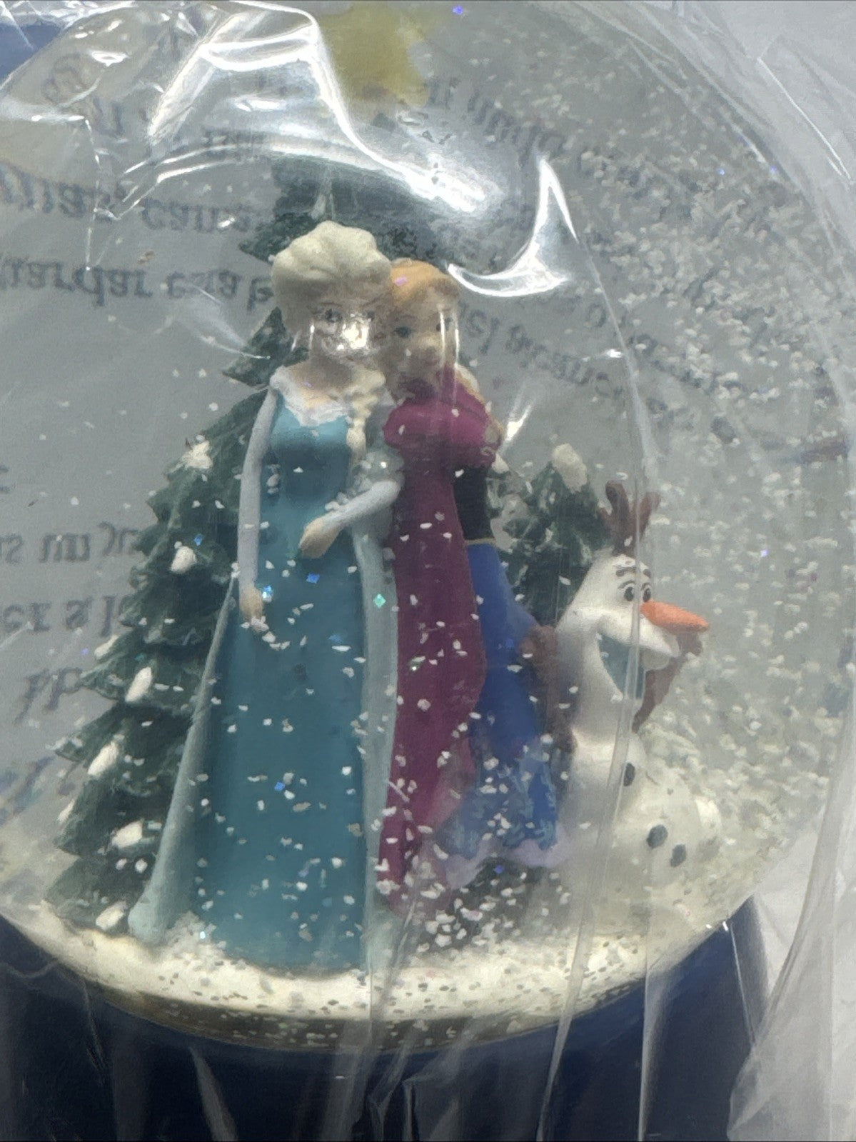 DISNEY FROZEN SNOW GLOBE CHRISTMAS LIGHT UP MUSICAL LET IT GO - 53 DISNEY - KOEEK