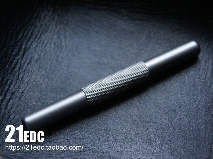 Frosted Titanium Alloy Snuff Tube Snuff Pipe Snuff Straw Snuff Snorkel EDC Tool 07FC0E-D4 - KOEEK
