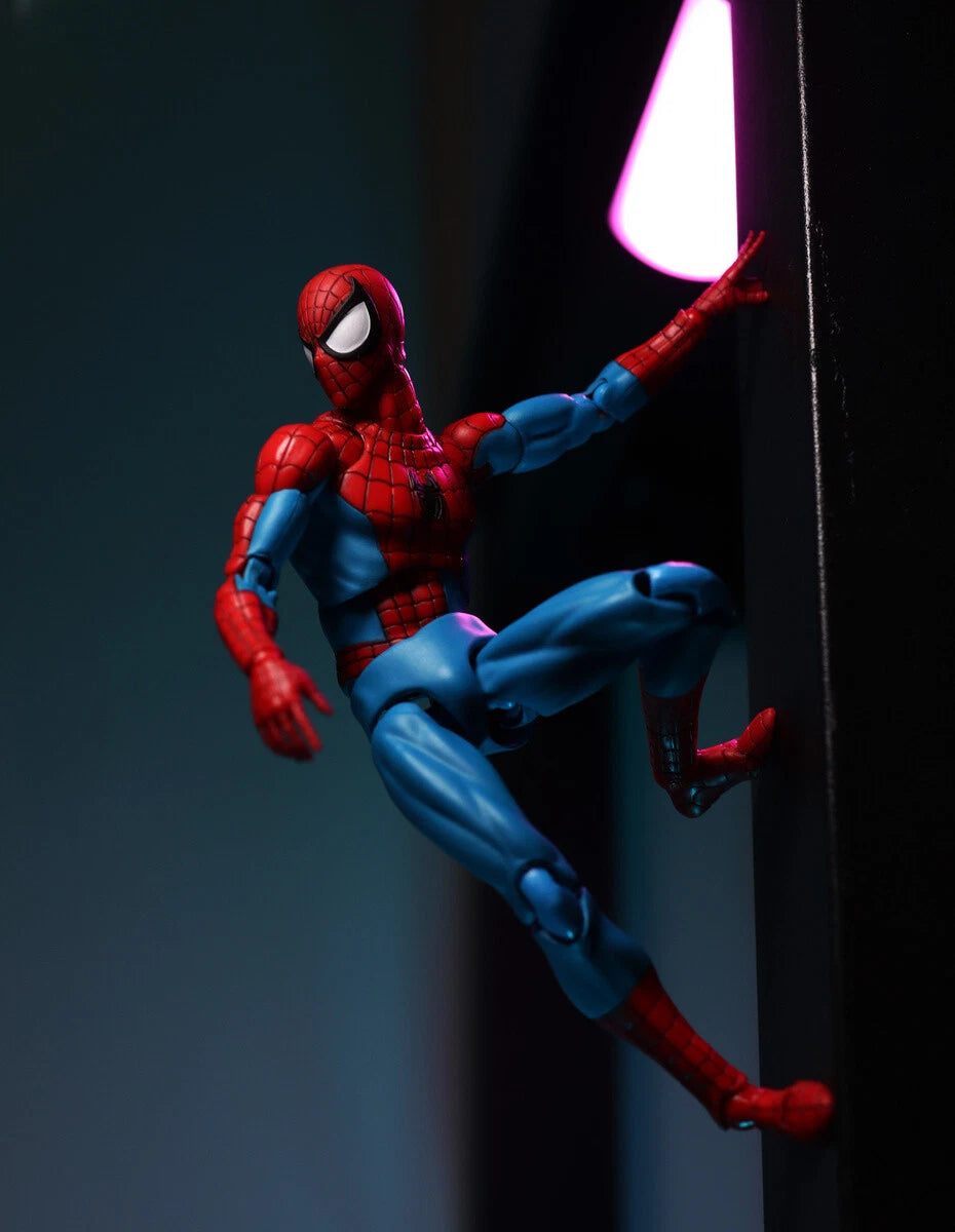 CT Toys MAFEX No.185 SPIDER-MAN CLASSIC COSTUME Ver. 1/12 Action Figure US STOCK 07FC0E-D4 - KOEEK
