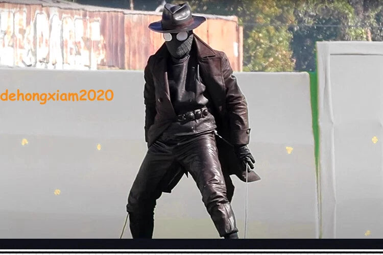 Spider-Man Noir Spider-Man Cosplay Costume Outfit Windbreaker Peter Parker Suit 07FC0E-D4 - KOEEK