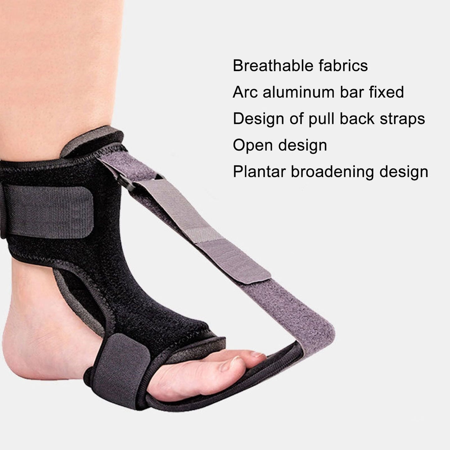 new Night Splint Brace Drop Corrector For Heel Spur Arch Ankle Pain Women(S ) HGF koeek - KOEEK