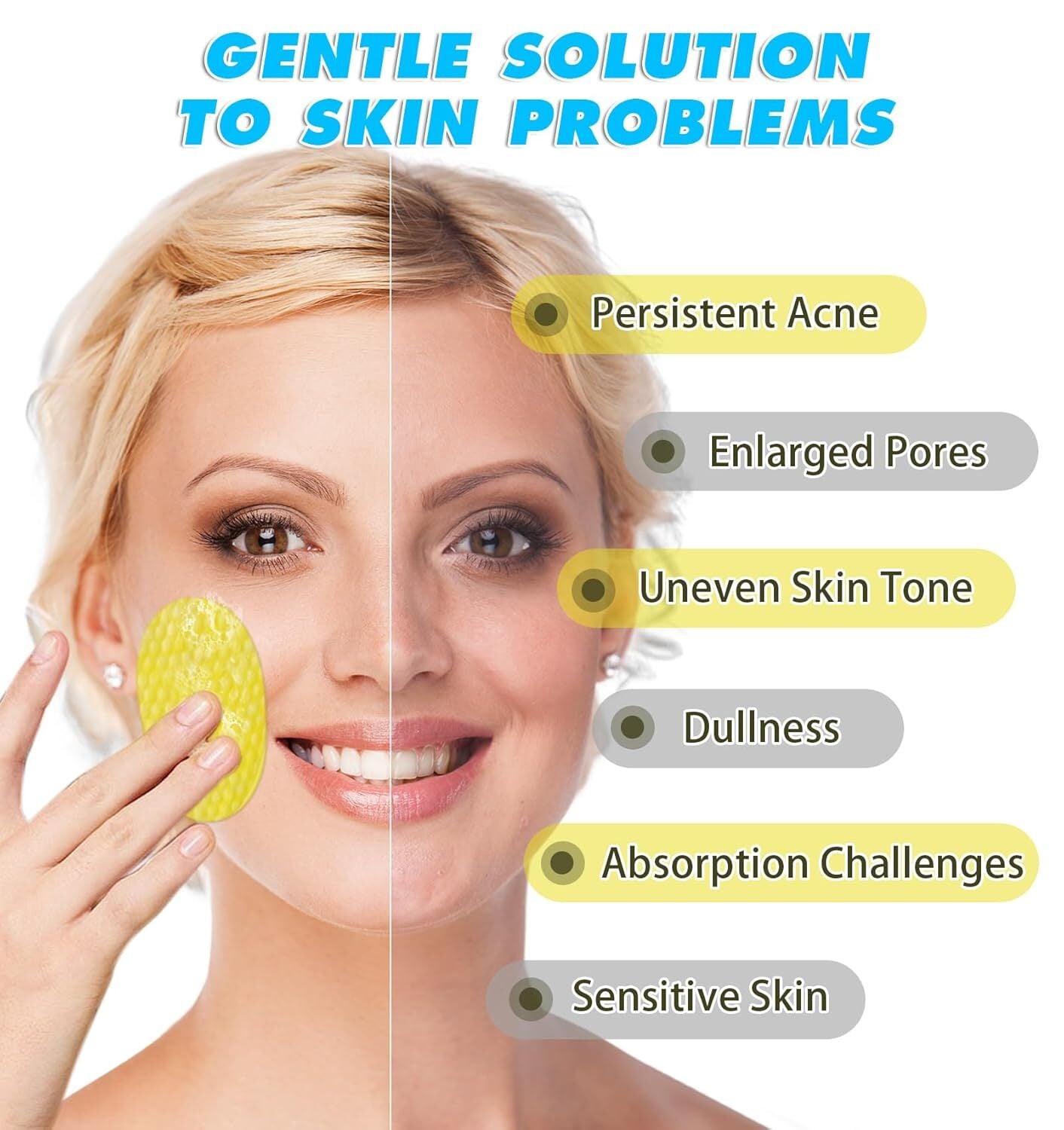 new 60PCS Turmeric Kojic Acid Pads,Turmeric Cleansing Pads, Face... 07FC0E-D4 - KOEEK