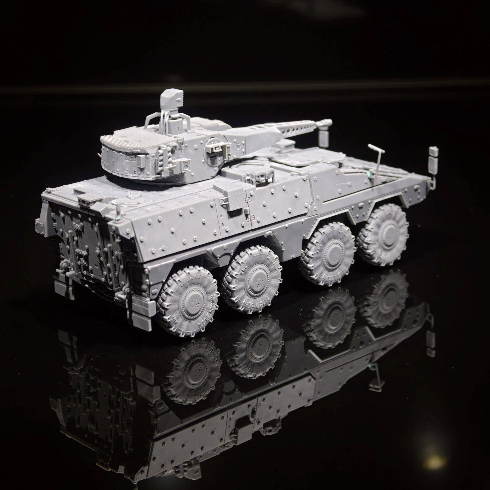 3D Printed 1/35 GTK BOXER Armored Vehicle RCT-30 IFV Unpainted Model Kit 07FC0E-D4 - KOEEK