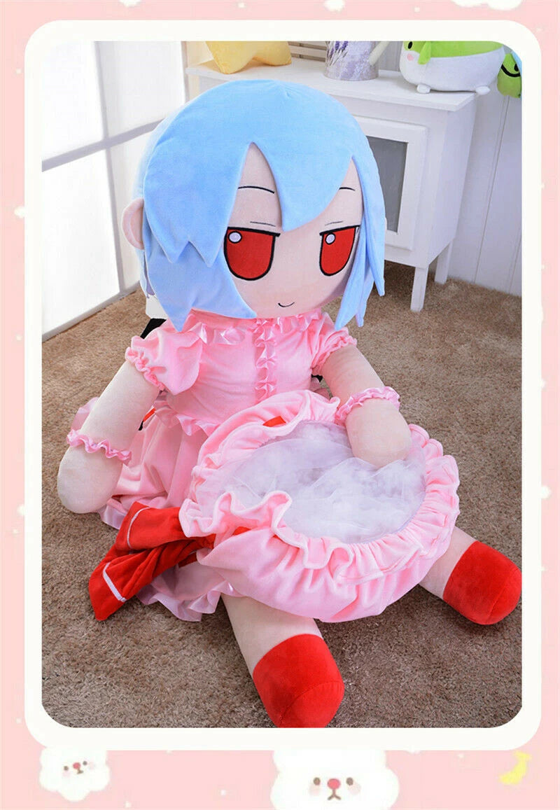 Anime Touhou Project Remilia Scarlet Stuffed Doll Pillow Plush Toy Gift 47" 07FC0E-D4 - KOEEK