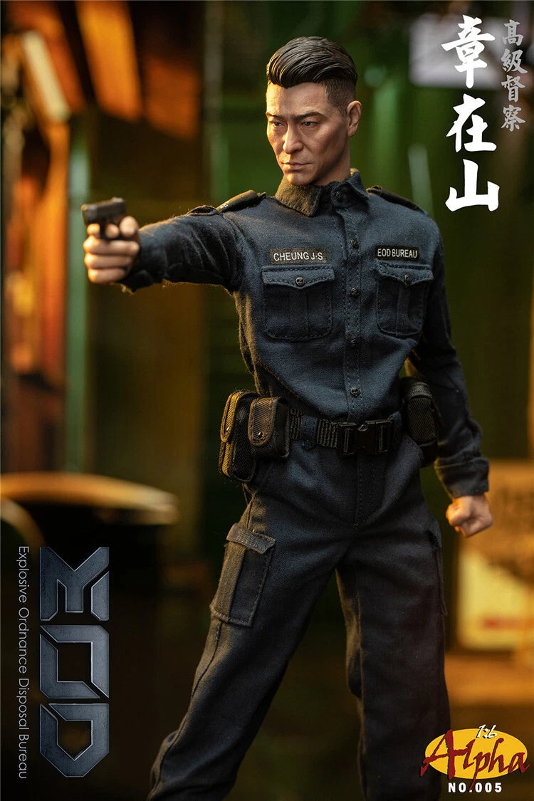 Alpha005 1/6 Shock Wave Andy Lau 12" Male Action Figure Model Toy INSTOCK 07FC0E-D4 - KOEEK