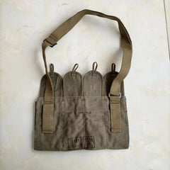 Surplus Vietnam War Chinese Army Military Type 79 Canvas Shoulder Pouch Rare 1pc 07FC0E-D4 - KOEEK
