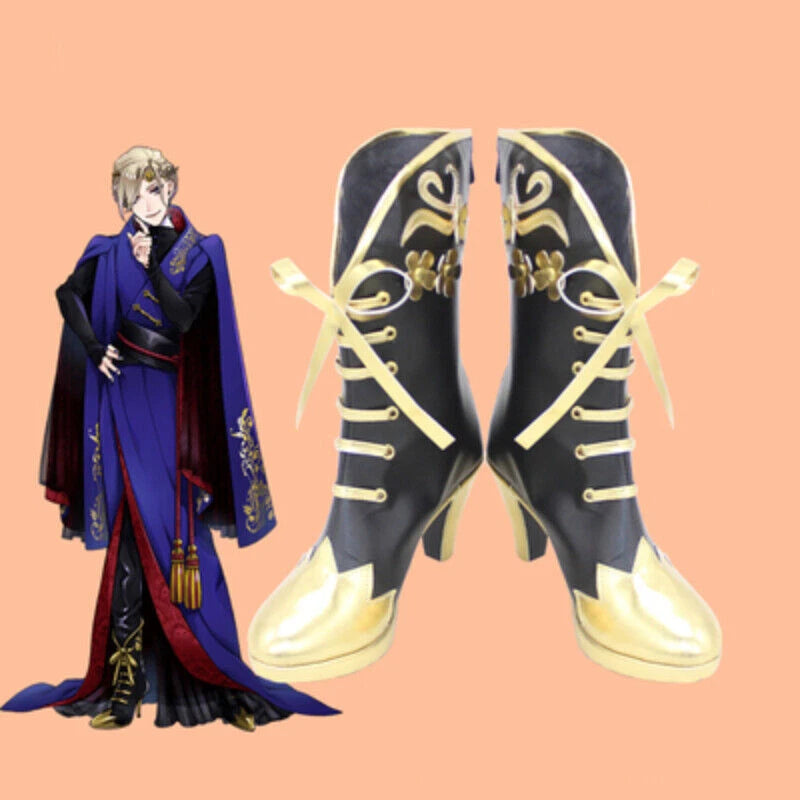 Disney Twisted-Wonderland Cosplay Costume Shoes Vil Schoenheit Snow White Show 07FC0E-D4 - KOEEK