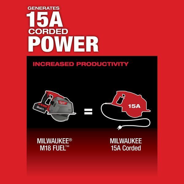 ny Milwaukee Tool 2982-20 M18 Fuel 8 In. Metal skærende rundsav (kun værktøj)