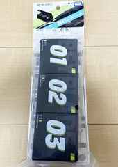 TAKARA TOMY 3on3 Deck Case Black Beyblade X Burst Accessory Set BX57 Official TAKARA - KOEEK