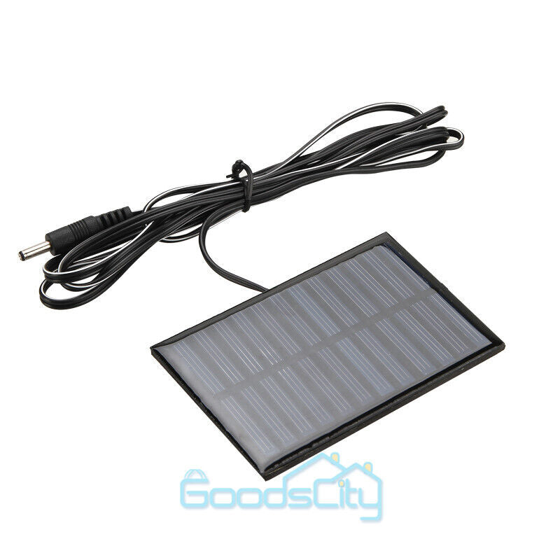 ny Bright Solar Panel Powered LED Lights Pære Lys Telt Lampe Camping Ude/Indendørs