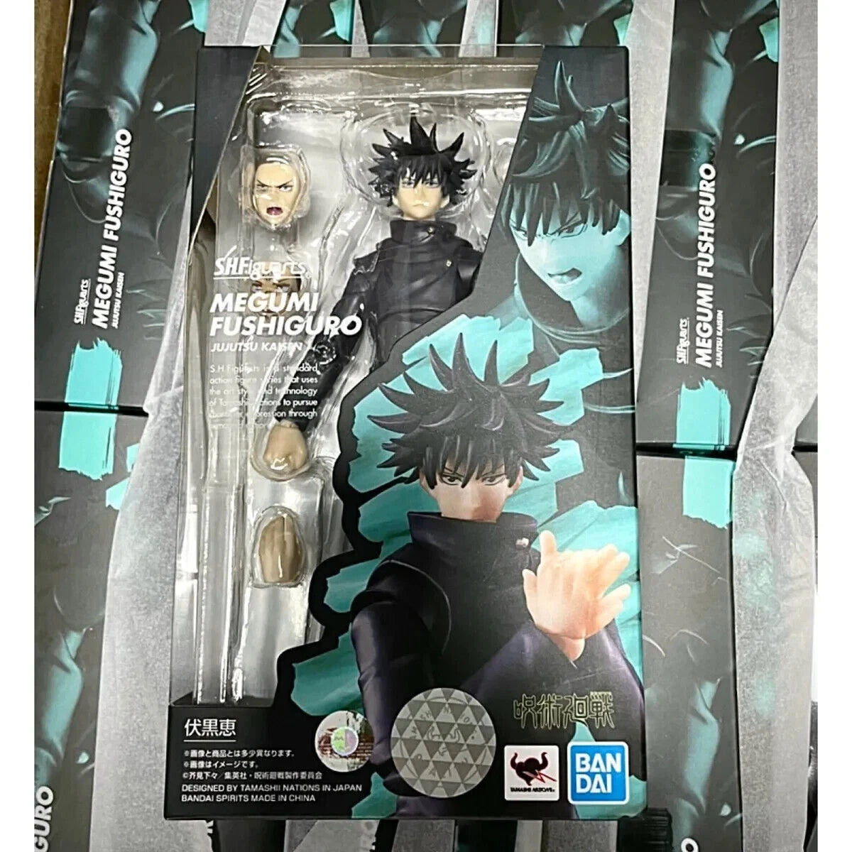 Bandai S.H. Figuarts Jujutsu Kaisen Megumi Fushiguro Action Figure SHF Toy Boxed BANDAI - KOEEK