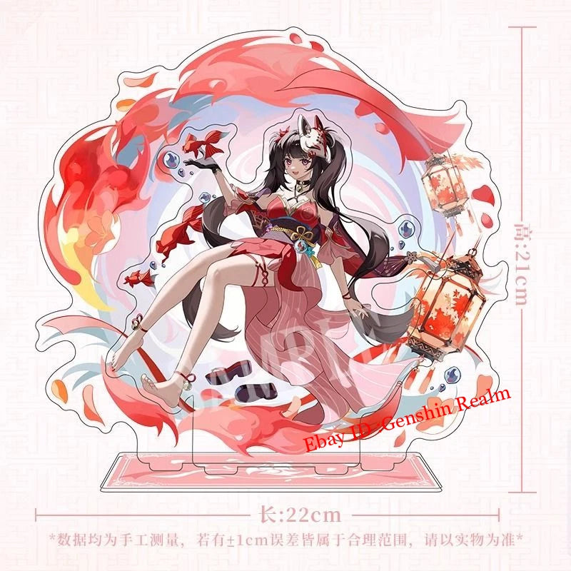 Anime Honkai: Star Rail Sparkle Acrylic Desktop Stand Figure Collection Decor 07FC0E-D4 - KOEEK
