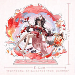 Anime Honkai: Star Rail Sparkle Acrylic Desktop Stand Figure Collection Decor 07FC0E-D4 - KOEEK