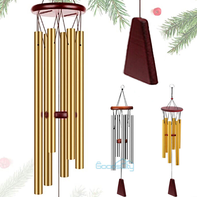 ny 31,5 tommer stor dyb resonans sindsro Metalklokke Wind Chime Udendørs Indendørs Decor