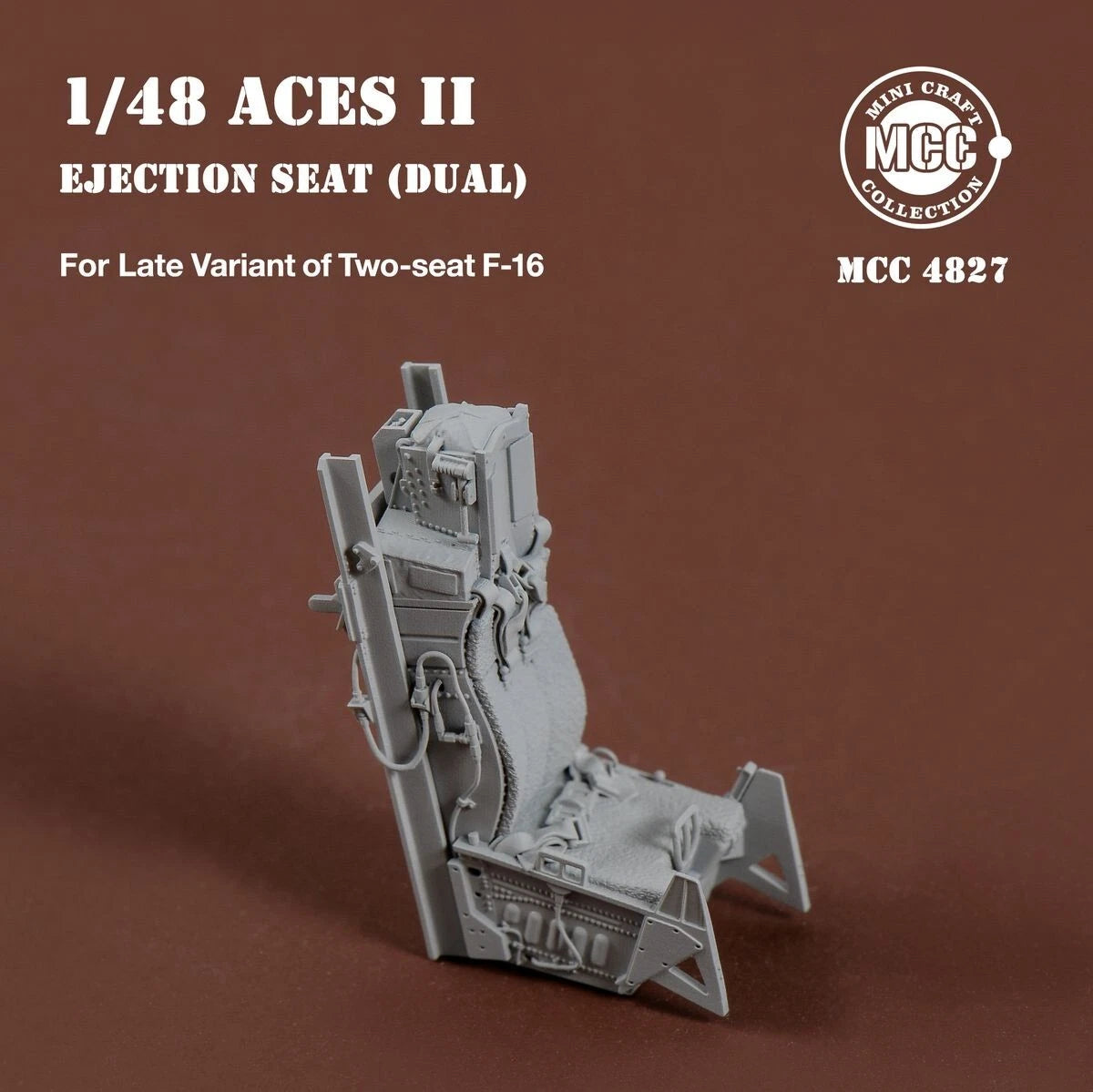 MCC 4827 1/48 ACES II Ejection Seats Late (Dual) For F-16 (2pcs) MCC - KOEEK