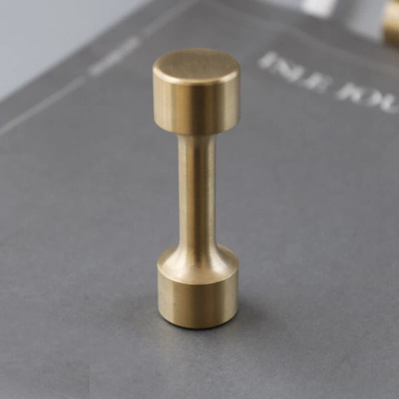 Brass Worry Bead Begleri Finger Skill Fidget Toy Stress Knucklebone Fidget Toy 07FC0E-D4 - KOEEK