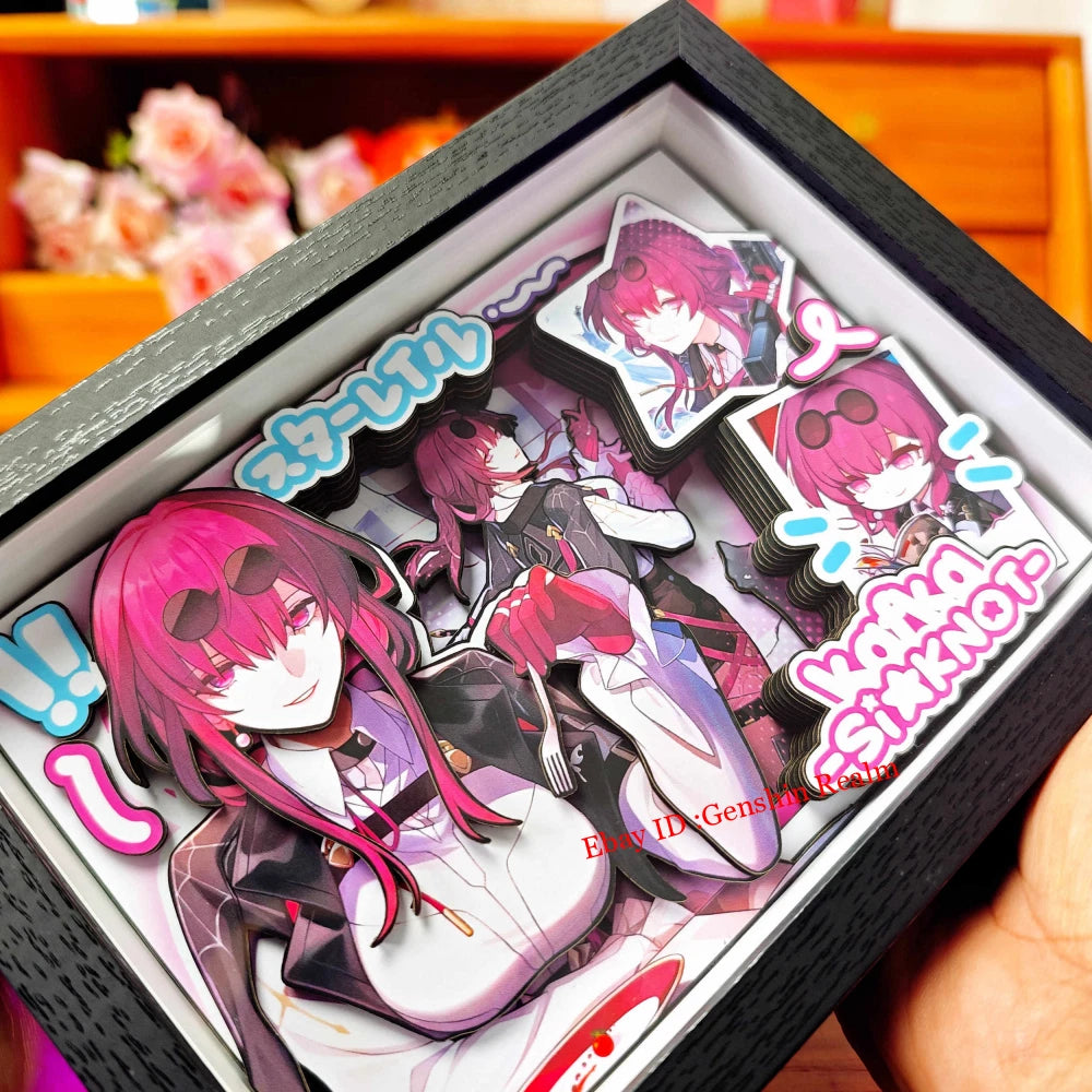 Anime Honkai: Star Rail Kafka Acrylic 3D Decorative Painting Collection Gift 07FC0E-D4 - KOEEK