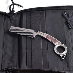 TC21 Titanium alloy Comb EDC Fidget Toy Multi Tool Lightweight Durable 07FC0E-D4 - KOEEK