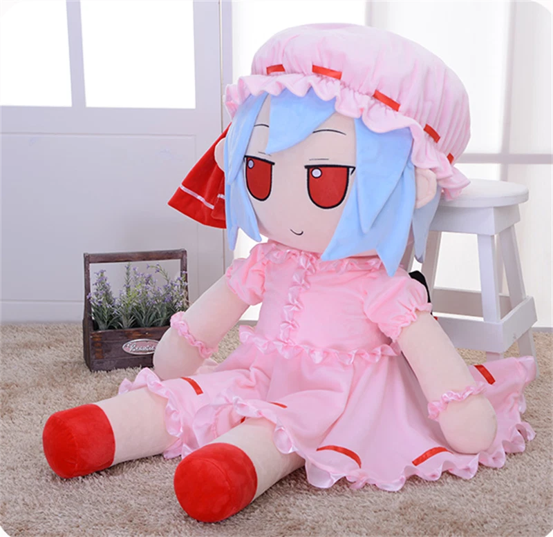 Touhou Project Fumo Fumo Remilia Scarlet Plush Doll Toy Body Pillow Gift 120cm 07FC0E-D4 - KOEEK