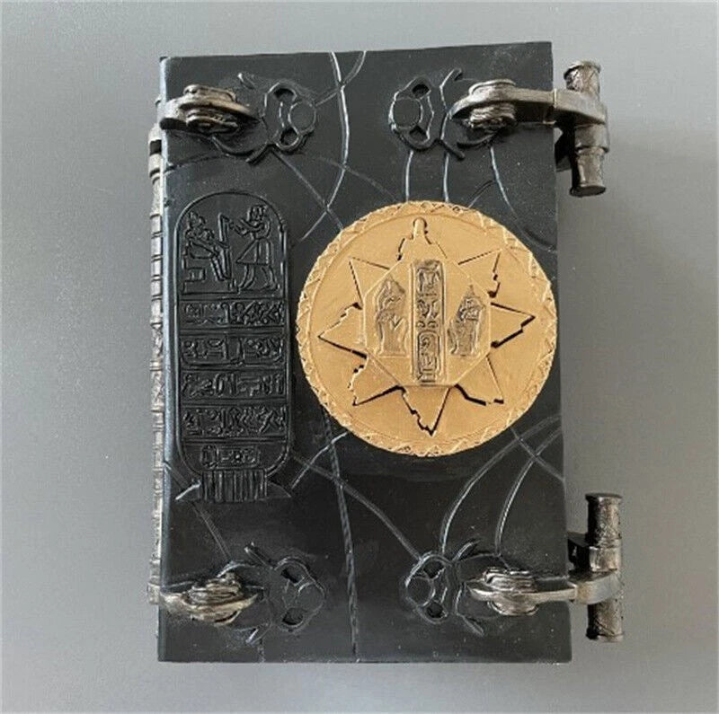 Book of The Dead The Mummy Prop with Key Can Be Opened Book Box Resin Replica 07FC0E-D4 - KOEEK